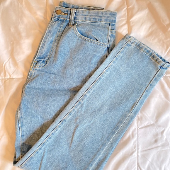 SHEIN Denim - Mom Jeans (No Rips)